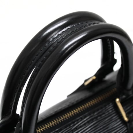 Louis Vuitton Speedy 25 Handbag Epi Leather Black M43012 #75491