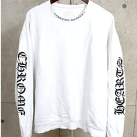 Chrome Hearts Neck & Arm Logo Crewneck Sweatshirt #32009