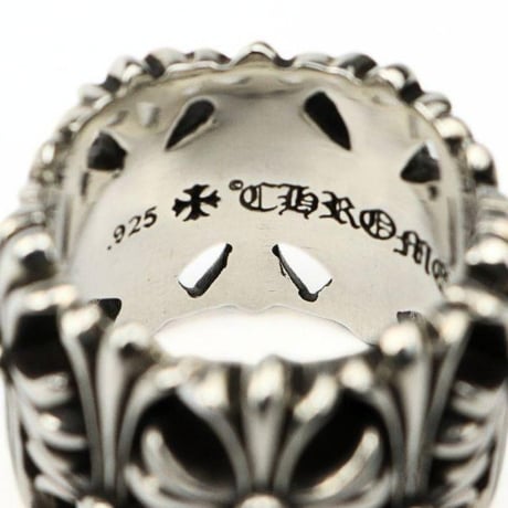 Chrome Hearts Cemetery Cross Ring #104708
