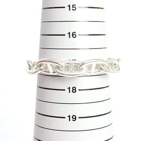 HERMES Chaine d'Ancre TGM Bracelet Sterling Silver 925 #20204