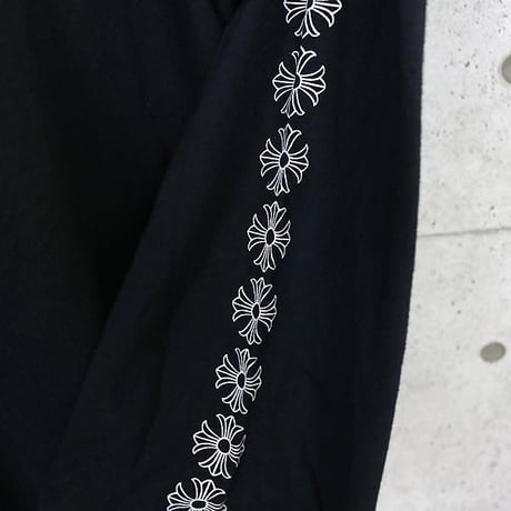 Chrome Hearts Sleeve CH Plus Print Long Sleeve T-Shirt#104089