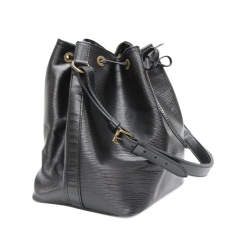 Louis Vuitton Petit Noe Shoulder Bag Epi Leather Black M59012 #76733
