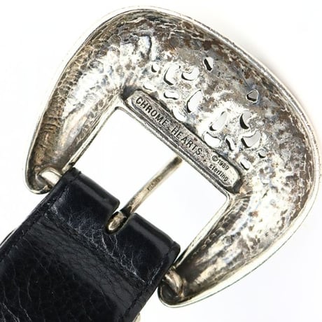 Chrome Hearts Classic 3PC Leather Belt #32007