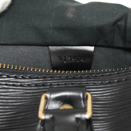 Louis Vuitton Speedy 25 Handbag Epi Leather Black M43012 #75491