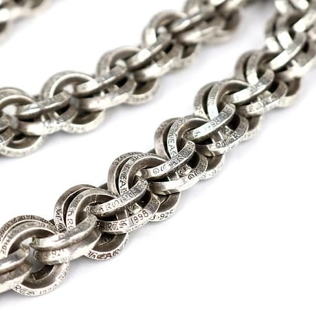 Chrome Hearts Double B Ring Necklace 20 Inches #103912