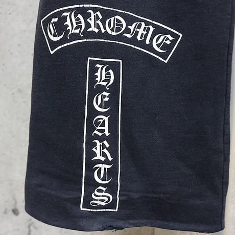 Chrome Hearts Old T-BAR Logo Sweatpants Black #103899