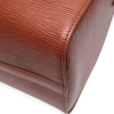 Louis Vuitton Speedy 30 Handbag Epi Leather Brown M43003 #76174