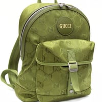 GUCCI Off The Grid Backpack GG Nylon Khaki #75687