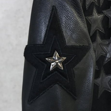 Chrome Hearts Women's Star Patch Letterman Jacket #103833