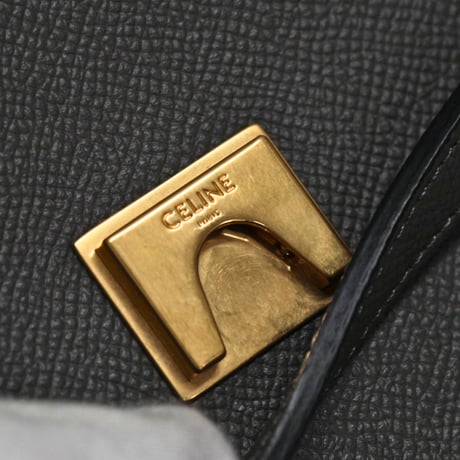 CELINE Micro Belt Bag Leather Gray #75623