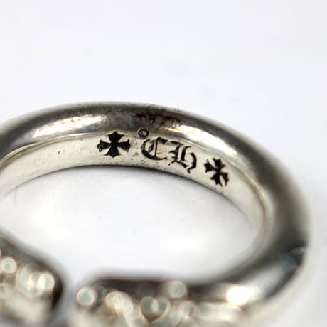 CHROME HEARTS Double Dog Ring #31542