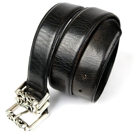 Chrome Hearts 3PC Roller Leather Belt #104736