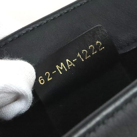 Christian Dior Medium Book Tote Bag Embossed Leather Black #20051