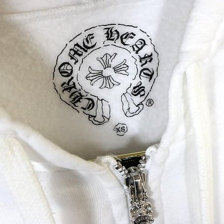 Chrome Hearts CH Plus Flame Zip Up Hoodie #31728