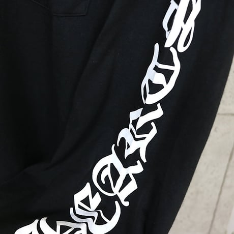 Chrome Hearts Old English Neck Logo Long Sleeve T-Shirt #31698
