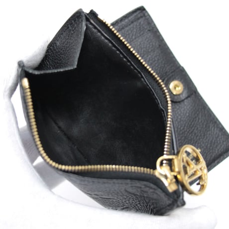 Louis Vuitton Portefeuille Lisa Coin Purse Monogram Empreinte Black M83365 #74690
