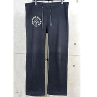 Chrome Hearts Old T-BAR Logo Sweatpants Black #103899
