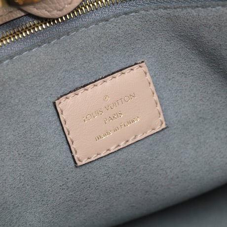 Louis Vuitton On My Side PM Handbag Monogram Canvas Calfskin Leather M57729 RFID #76035