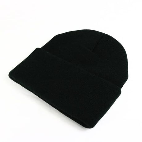 Chrome Hearts Matty Boy Sex Records Logo Knit Beanie Black #103930