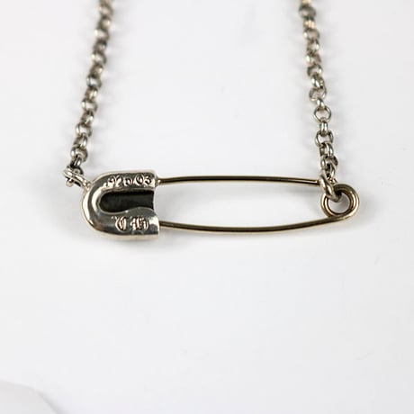 Chrome Hearts Safety Pin Roll Chain Necklace 16inches #31158