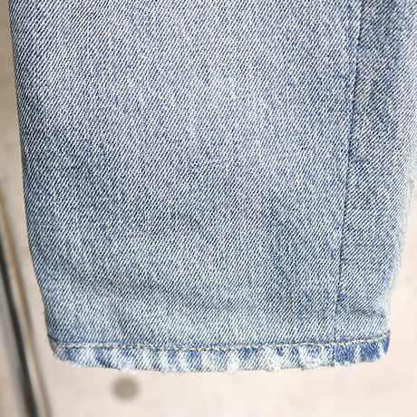 Saint Laurent Paris 22SS Anthony Vaccarello Era D31 RP-MW Denim Pants #31840
