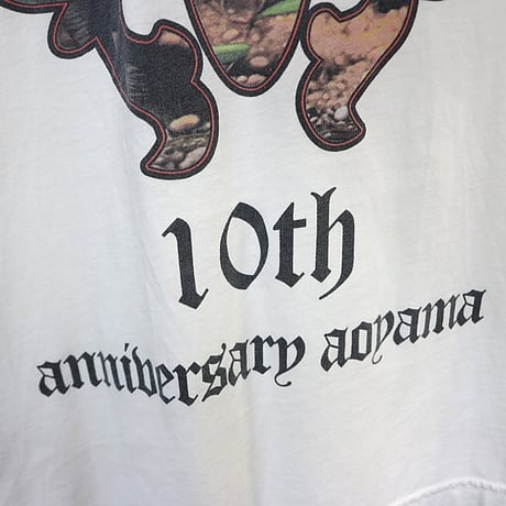 Chrome Hearts Old Vintage Tokyo Aoyama 10th Anniversary T-Shirt#104146