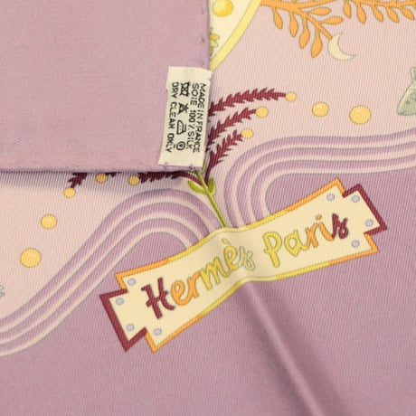 HERMES Carre 90 Silk 100% Scarf Stole "Escales mediterranennes" #76441