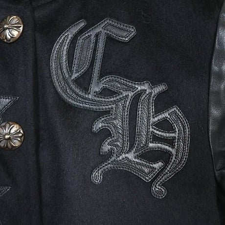 Chrome Hearts Women's Star Patch Letterman Jacket #103833