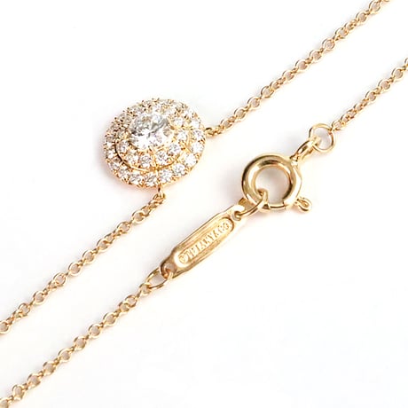 TIFFANY＆CO. Soreste Necklace 18K Rose Gold Diamond #19735