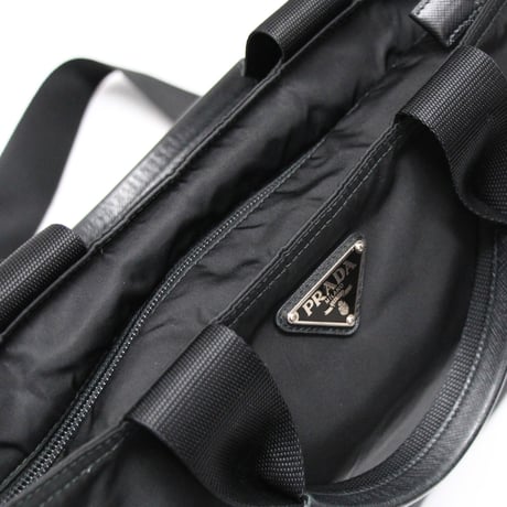 PRADA Shoulder Bag Nylon Black #76559