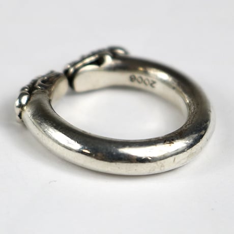 CHROME HEARTS Double Dog Ring #31542