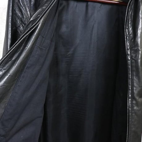 Rick Owens Brad Leather Jacket Black #103771