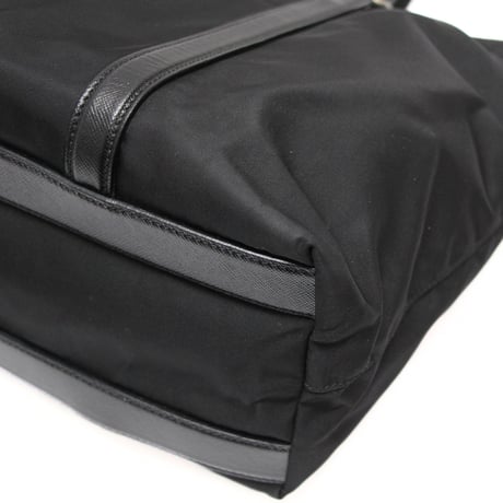 PRADA Shoulder Bag Nylon Black #76732