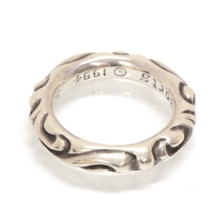 Chrome Hearts Scroll Band Ring #31900