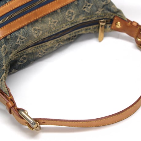 Louis Vuitton Baggy PM Shoulder Bag Monogram Denim M95049 #75933