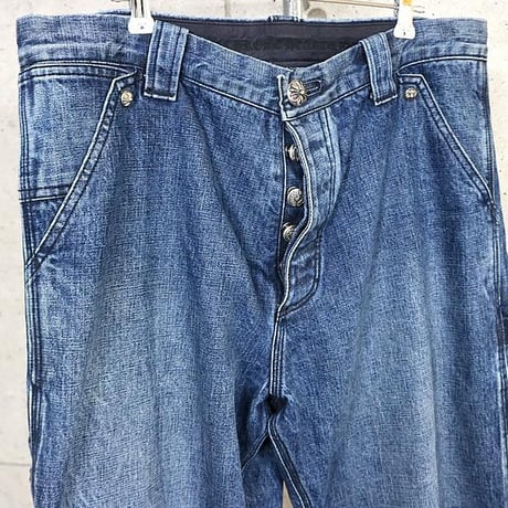 Chrome Hearts V2 Carpenter Denim Pants #31611