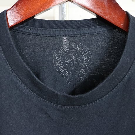Chrome Hearts Malibu Limited Floral Cross Horseshoe Print Pocket T-Shirt #104684