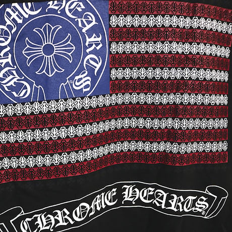 Chrome Hearts American Flag Vine Dagger T-Shirt #31933