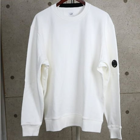 C.P. Company Diagonal Raised Fleece Lens Crewneck Sweatshirt #31928
