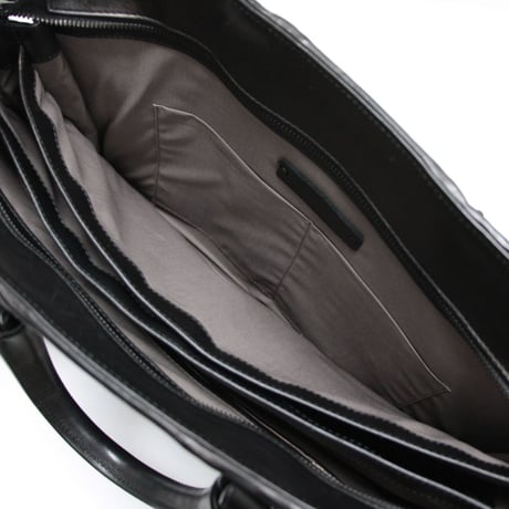 BOTTEGA VENETA Briefcase Intrecciato Mirage Leather Black #76391