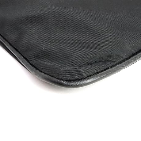 PRADA Shoulder Bag Tessuto Nylon Black VA0340 ＃19905