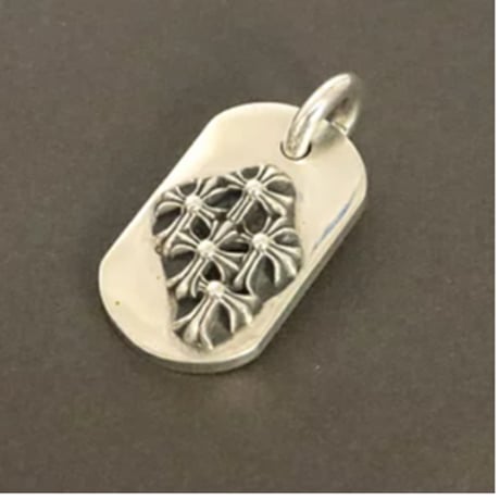 Chrome Hearts Raised Cemetery Cross Pendant Top #20260