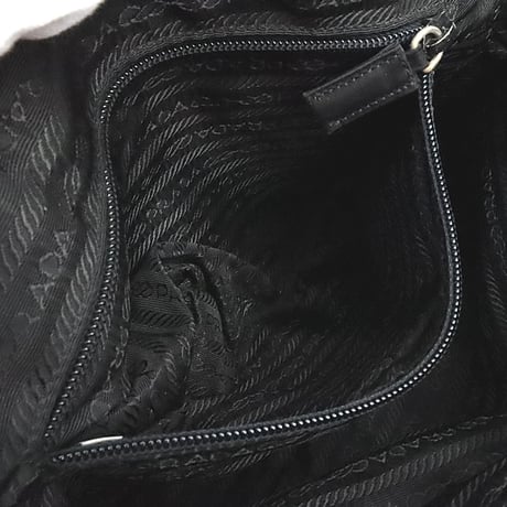 PRADA Handbag Tessuto Nylon Black ＃19524