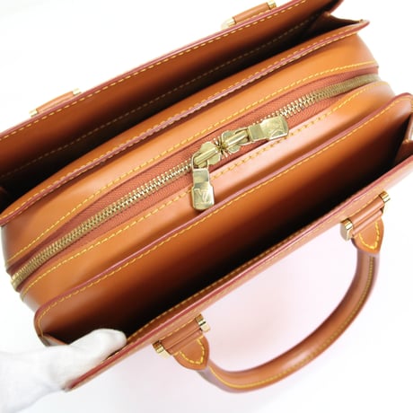 Louis Vuitton Pont Neuf Handbag Epi Leather Zipang Gold M52058 #76621