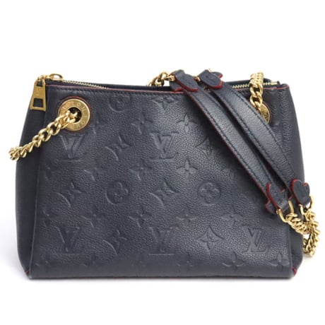 Louis Vuitton Surene BB Shoulder Bag Monogram Empreinte Marine Rouge M43750 #19503