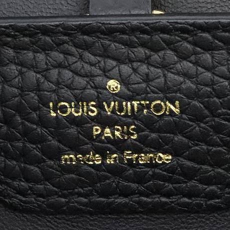 Louis Vuitton Flower Crown Capucines Medium Handbag Taurillon Leather Black #19531