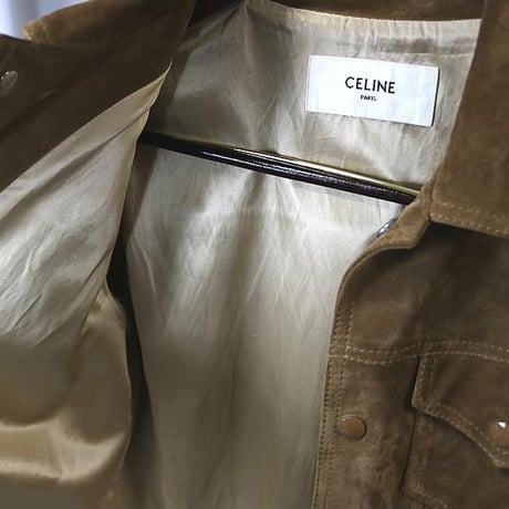 Celine FW25 Split Calfskin Trucker Jacket #31512