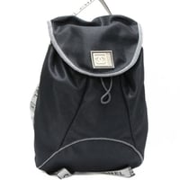 CHANEL Sports Line CC Logo Backpack Nylon Black #76369