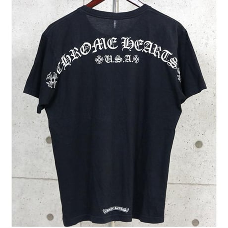 Chrome Hearts Arch Logo Print Pocket T-Shirt #104113