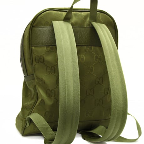 GUCCI Off The Grid Backpack GG Nylon Khaki #75687